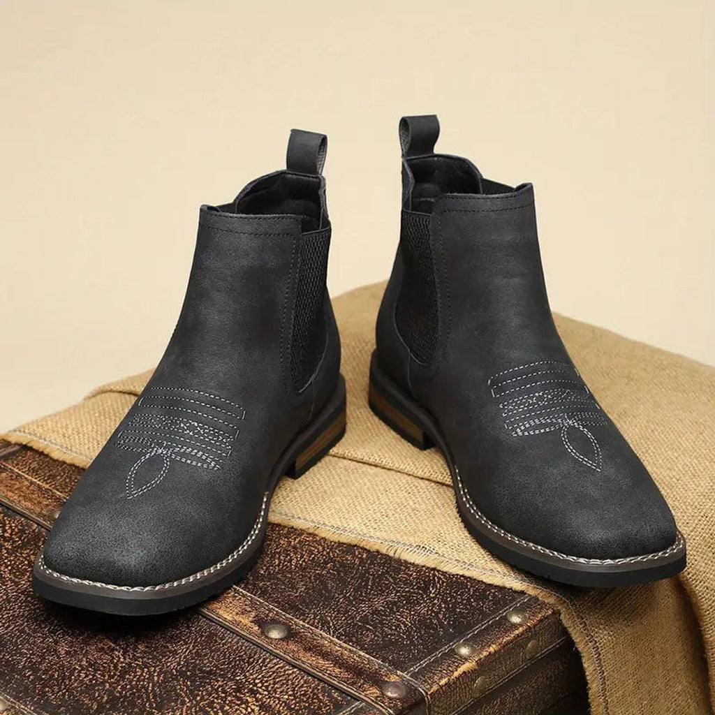 Men's Western Chelsea Slip-On Boots