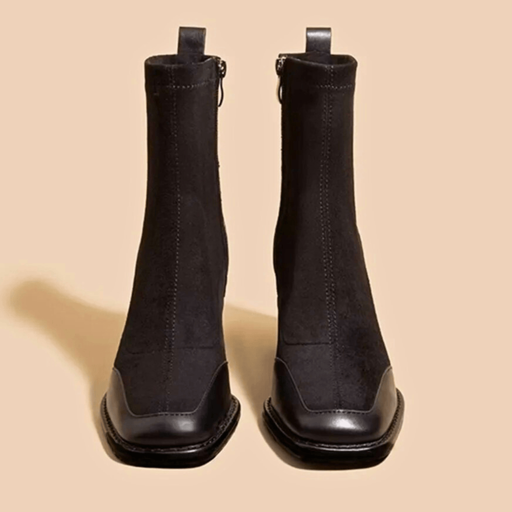 Women's Classic Block Heel Ankle Boots