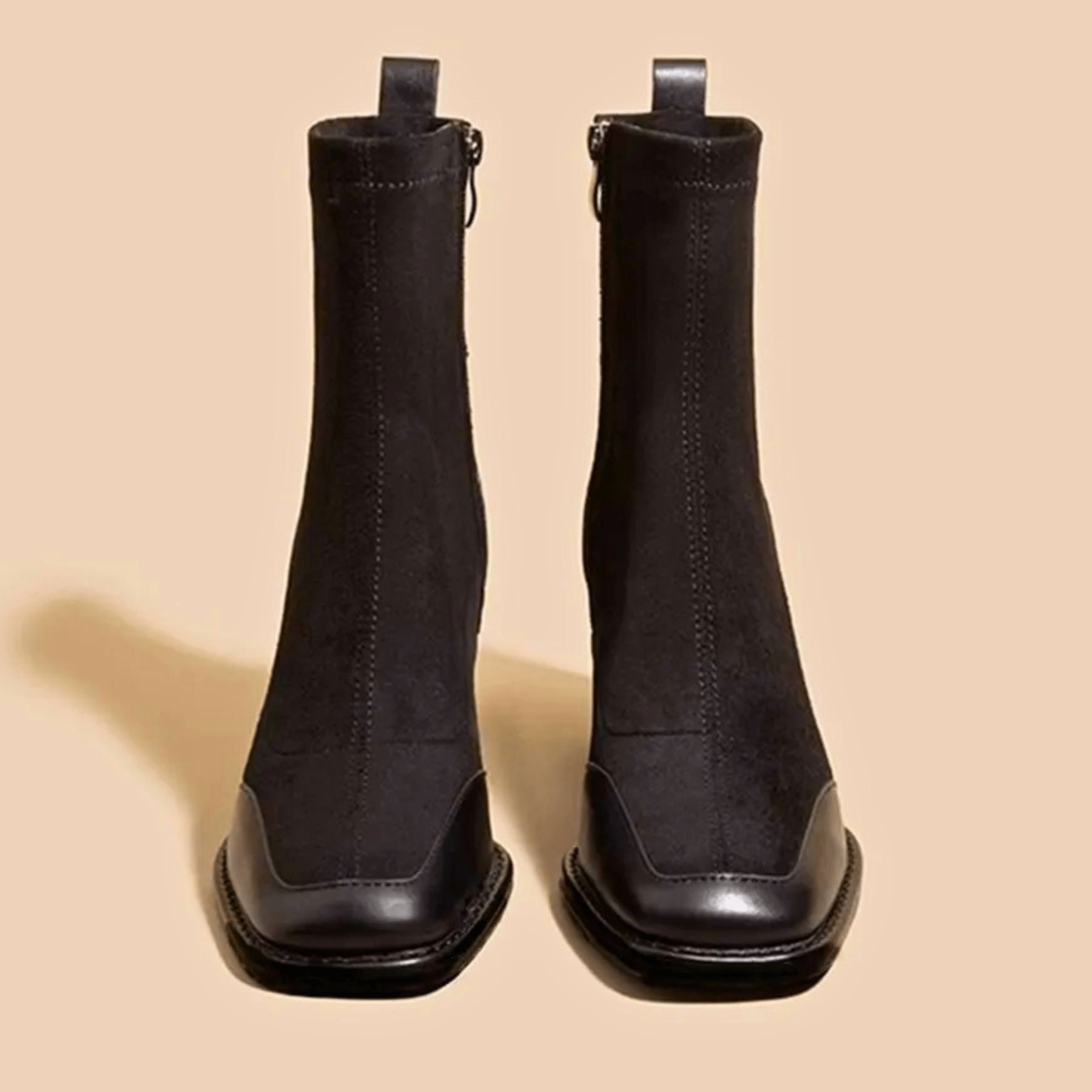 Women's Classic Block Heel Ankle Boots