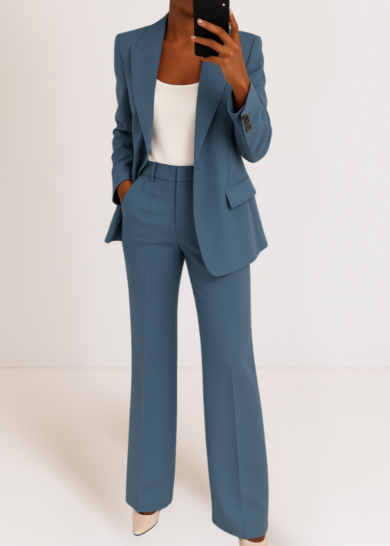 Women’s Tailored Blazer and Trouser Set