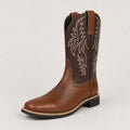 Men's Classic Two-Tone Western Cowboy Boots