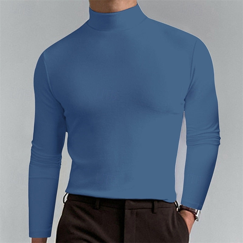 Men's Classic Fit Turtleneck Sweater