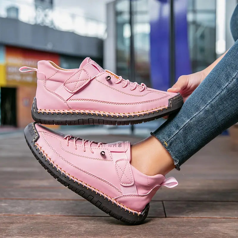 Women's Orthopedic Leather Sneakers