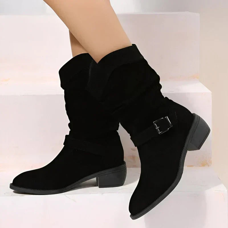 Women's Orthopedic Faux-Suede Boots