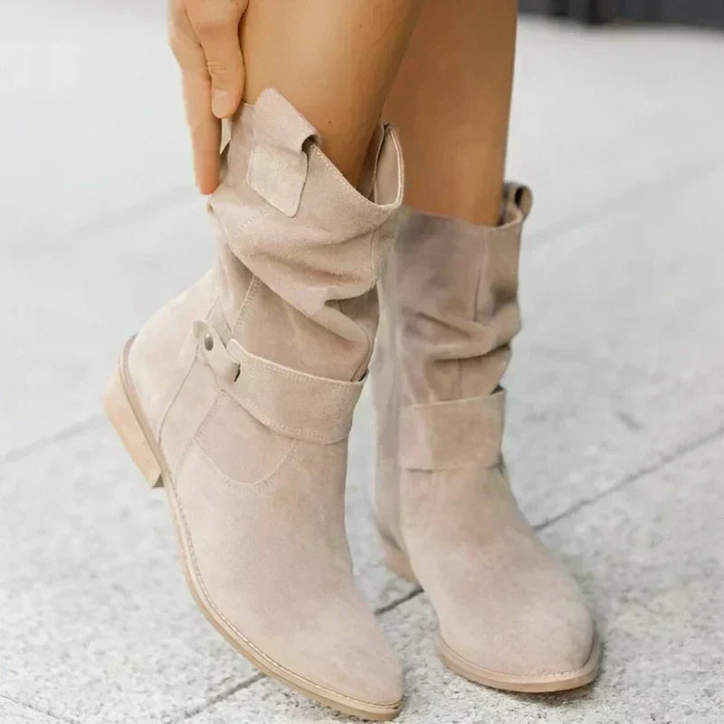 Women's Orthopedic Faux-Suede Boots