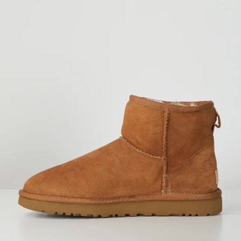 Women's Fleece-Lined Pull-On Ankle Boots