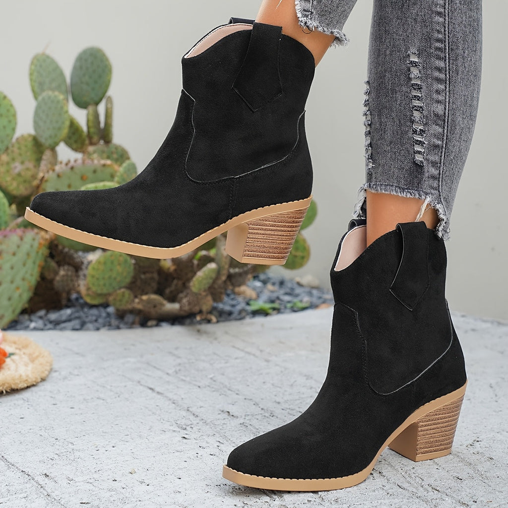 Women's Western Pull-On Chelsea Ankle Boots