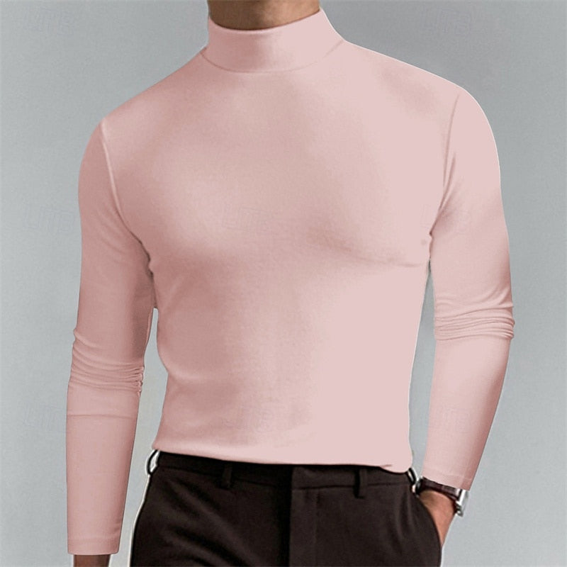 Men's Classic Fit Turtleneck Sweater
