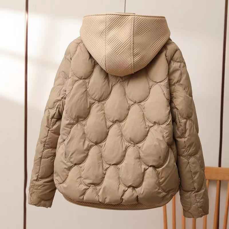 Women's Lightweight Hooded Quilted Jacket