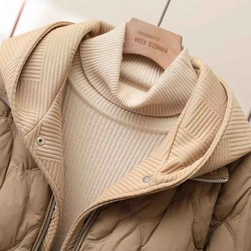 Women's Lightweight Hooded Quilted Jacket