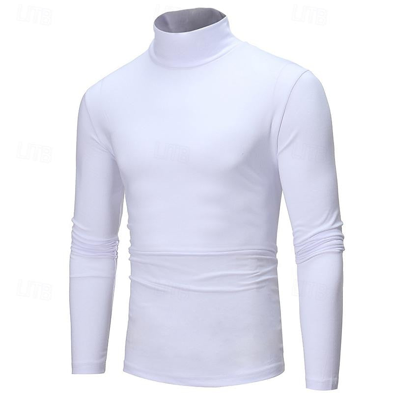 Men's Streamlined Long-Sleeve Turtleneck