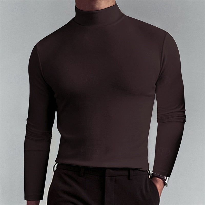 Men's Classic Fit Turtleneck Sweater