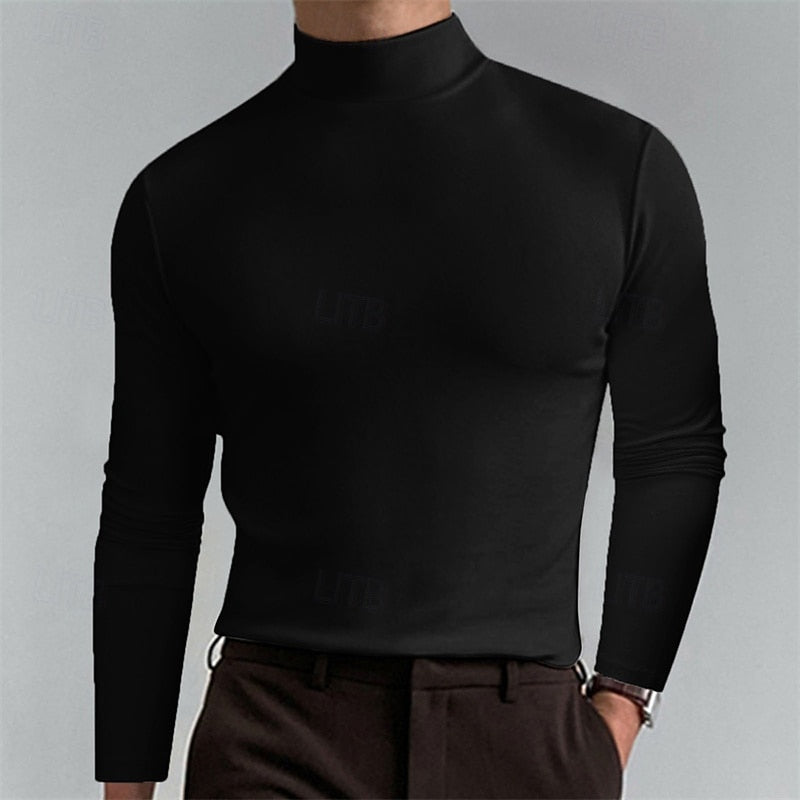 Men's Classic Fit Turtleneck Sweater