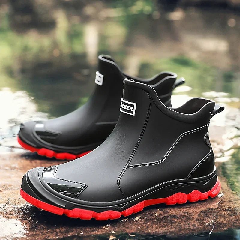 Waterproof Chelsea Ankle Rain Boots