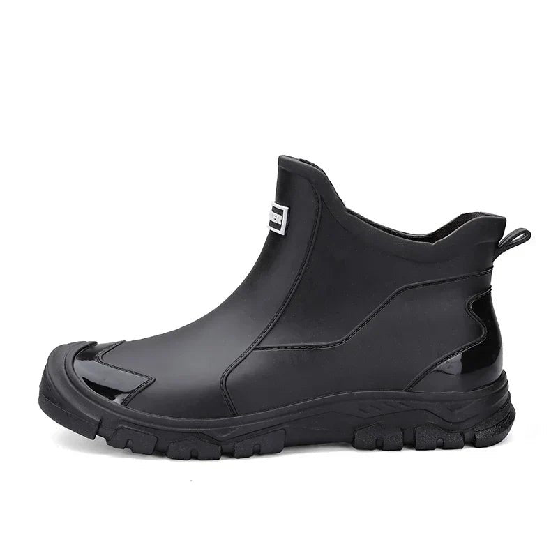 Waterproof Chelsea Ankle Rain Boots