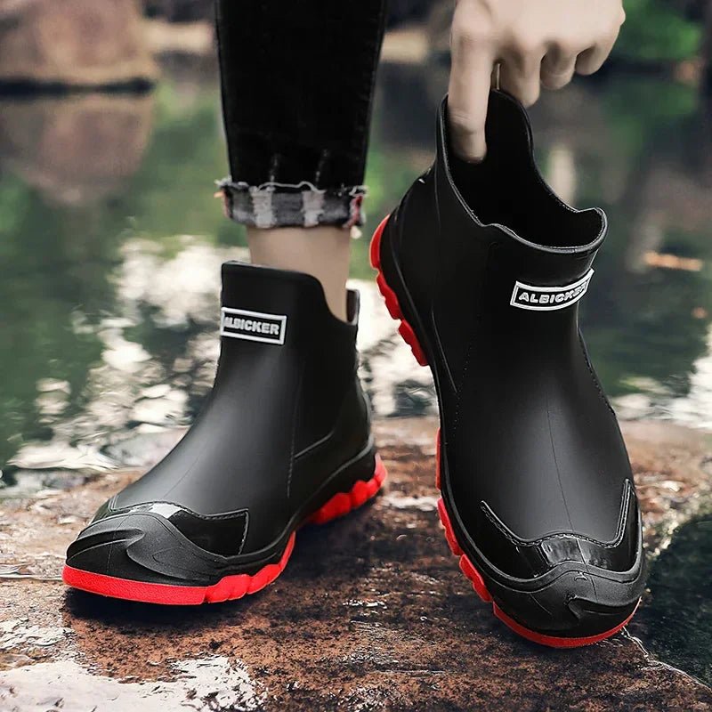 Waterproof Chelsea Ankle Rain Boots