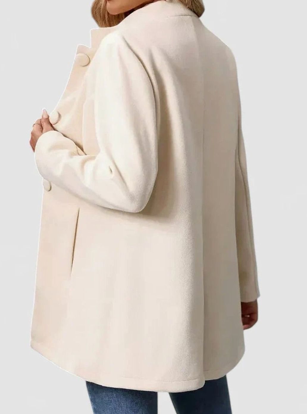 Women's Waist-Shaping Stand-Collar Formal Jacket