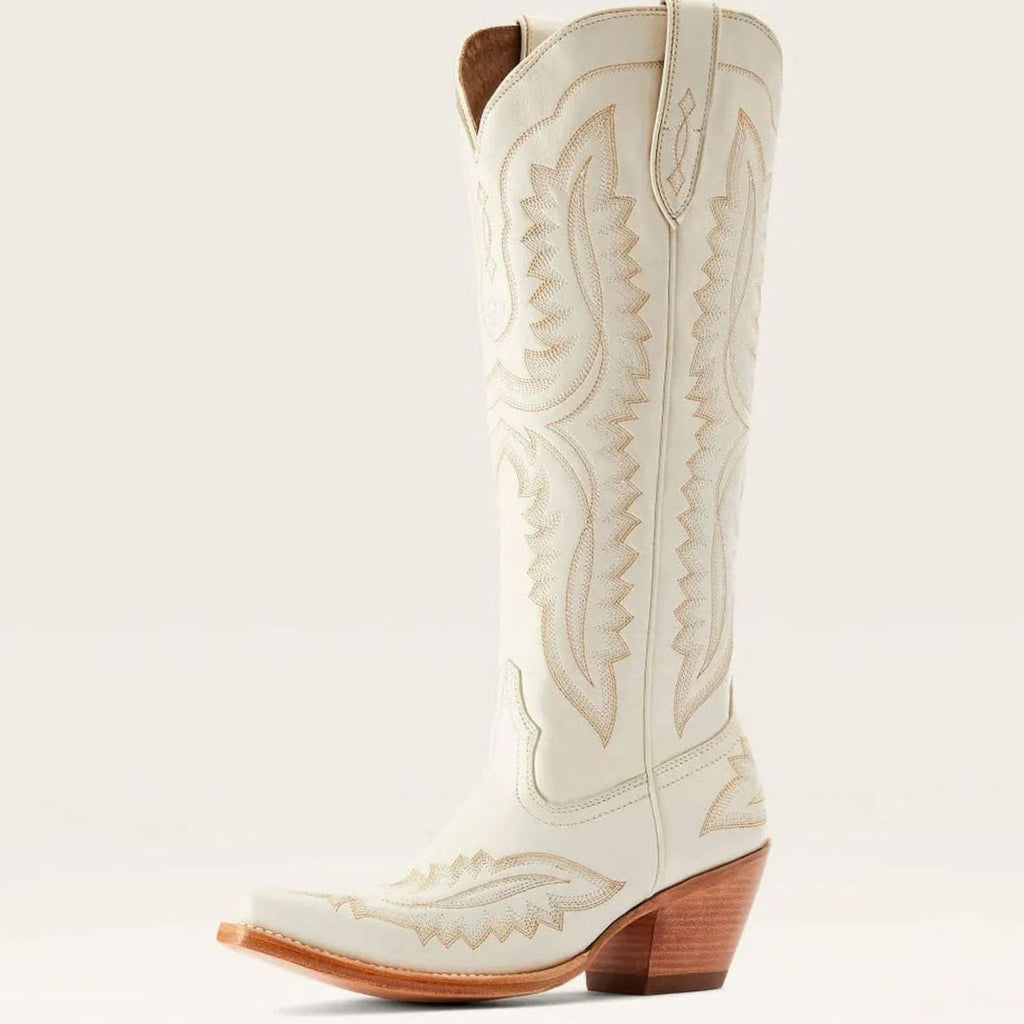 Women's Embroidered Knee-High Western Cowboy Boots