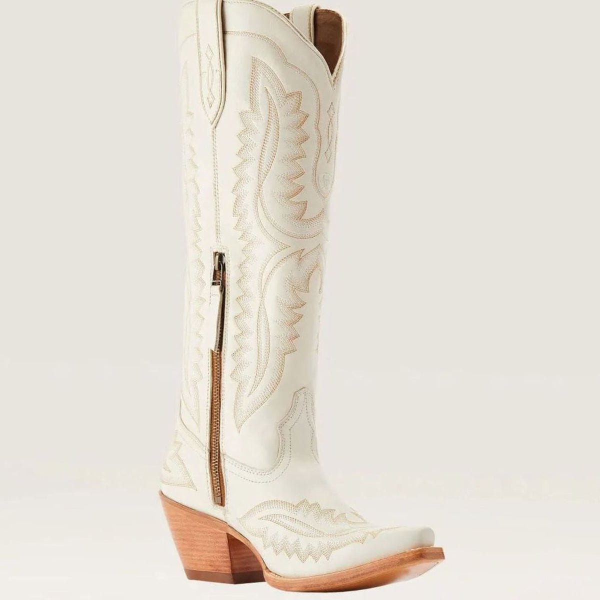 Women's Embroidered Knee-High Western Cowboy Boots