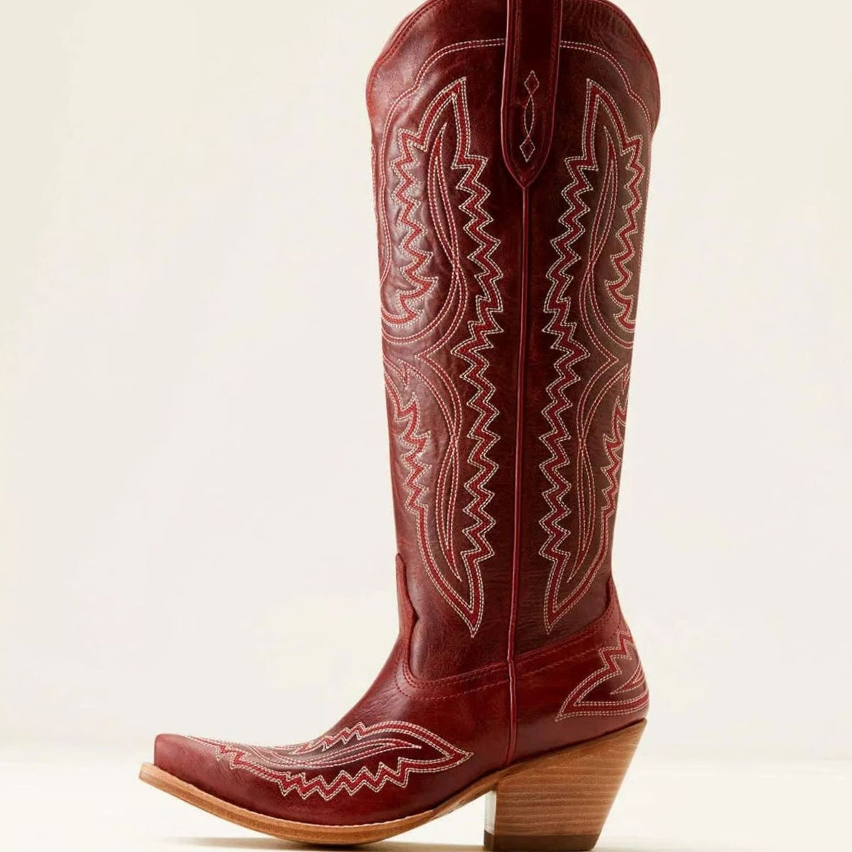 Women's Embroidered Knee-High Western Cowboy Boots