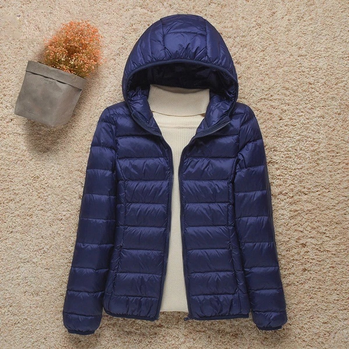 Women's Lightweight Packable Puffer Jacket