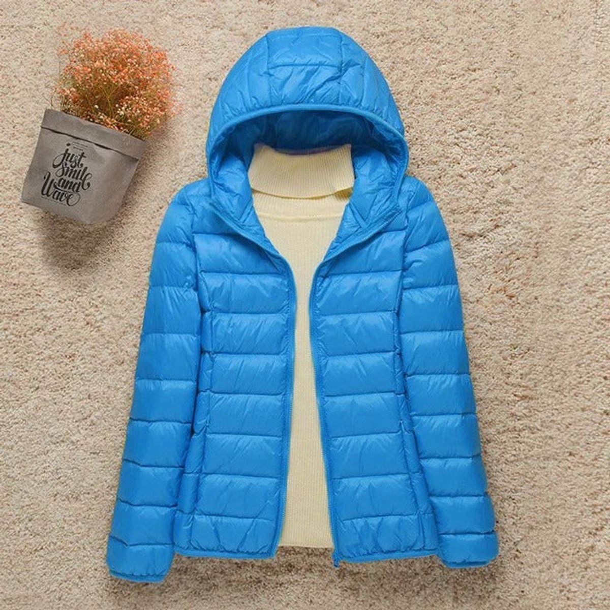 Women's Lightweight Packable Puffer Jacket