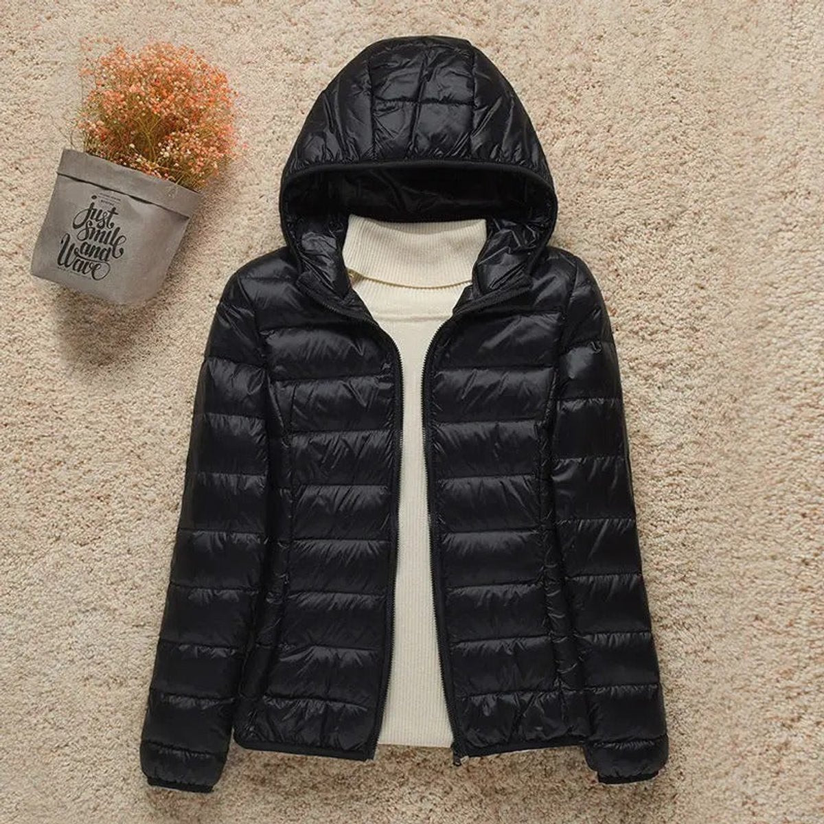 Women's Lightweight Packable Puffer Jacket