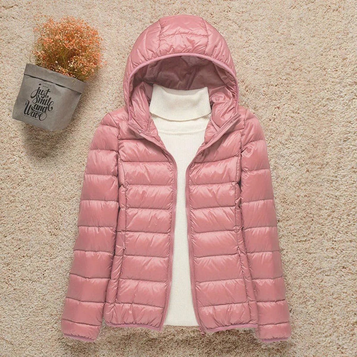 Women's Lightweight Packable Puffer Jacket