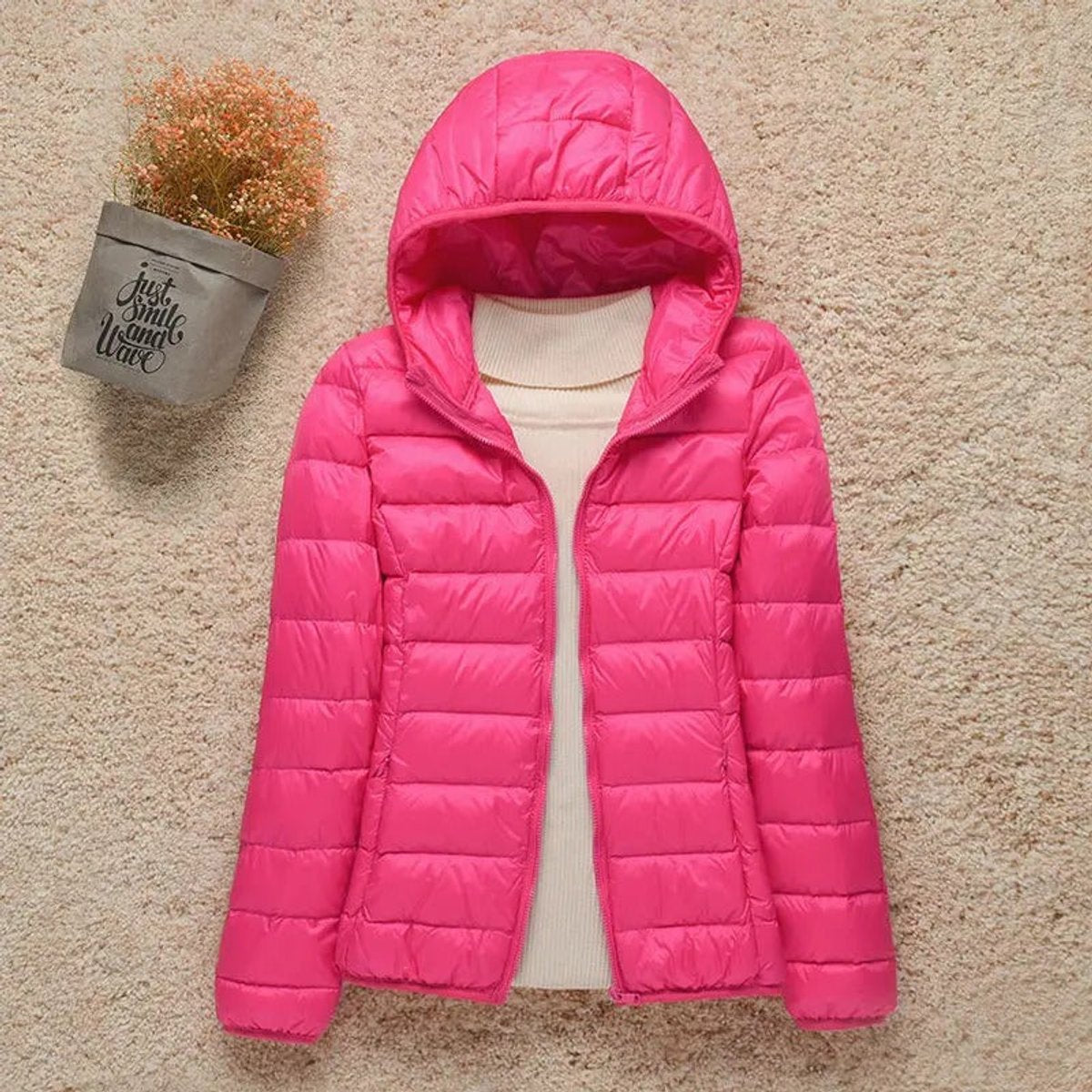 Women's Lightweight Packable Puffer Jacket