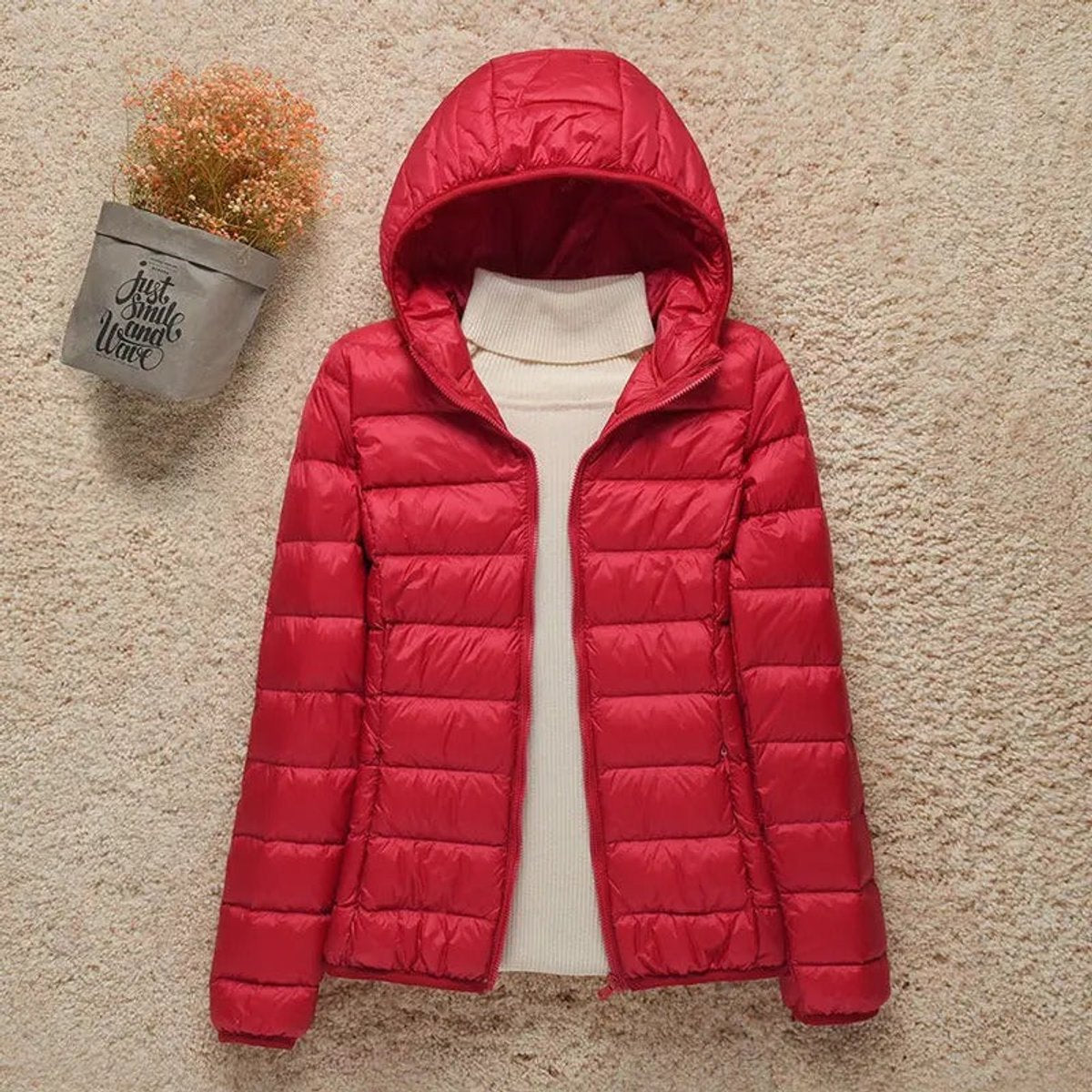 Women's Lightweight Packable Puffer Jacket