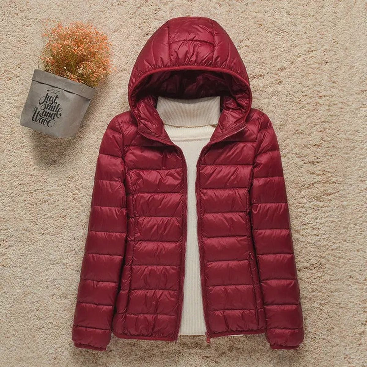 Women's Lightweight Packable Puffer Jacket