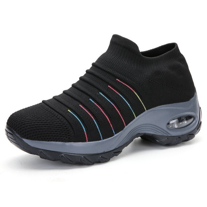 Women's Orthopedic Air-Cushion Knit Sneakers