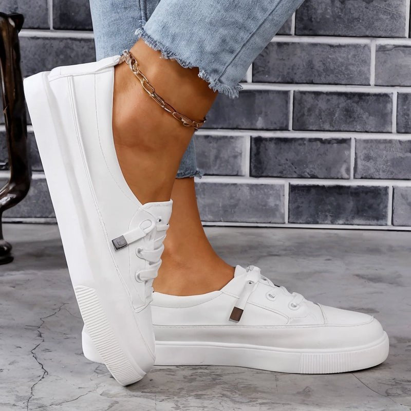 Women's Orthopedic Lace-Up Comfort Sneakers
