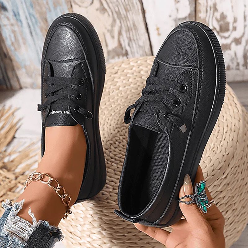 Women's Orthopedic Lace-Up Comfort Sneakers