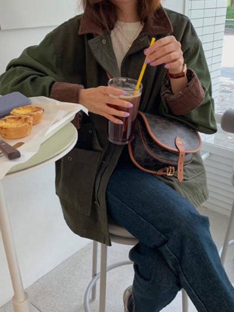 Women's Oversized Utility Jacket