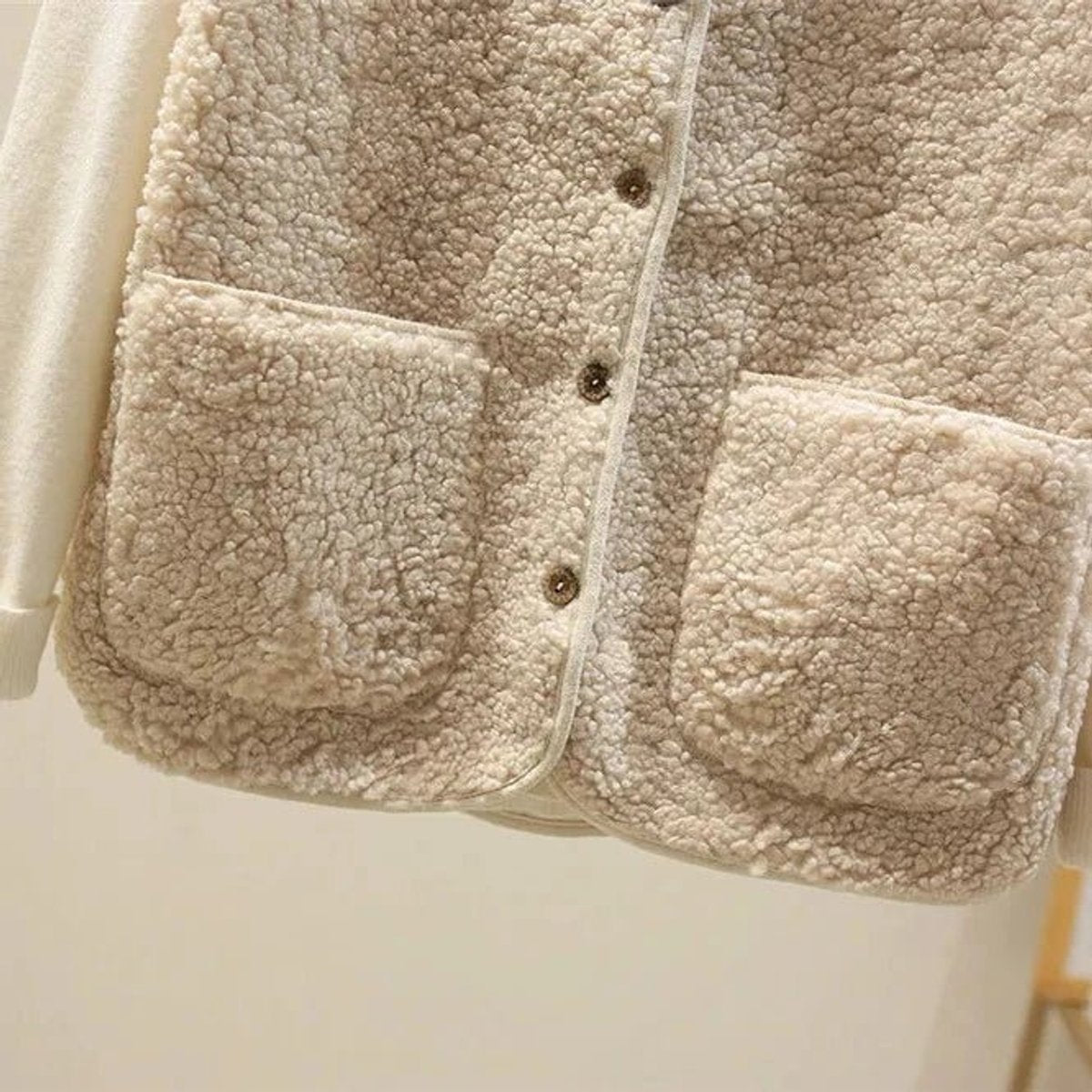 Women's Reversible Sherpa Fleece Vest