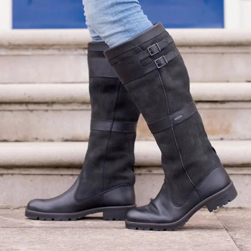 Women's Waterproof Knee-High Leather Boots