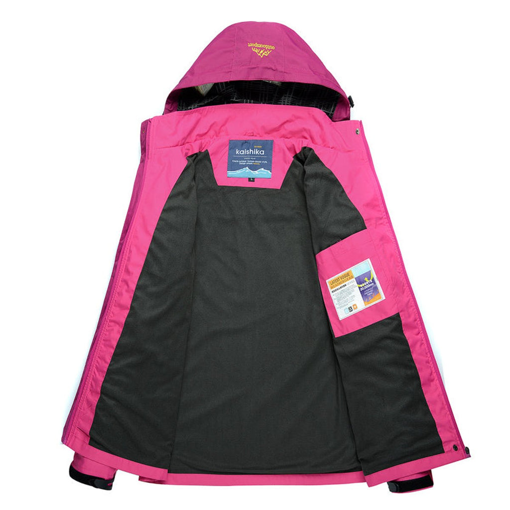 Women's Waterproof Hooded Shell Jacket