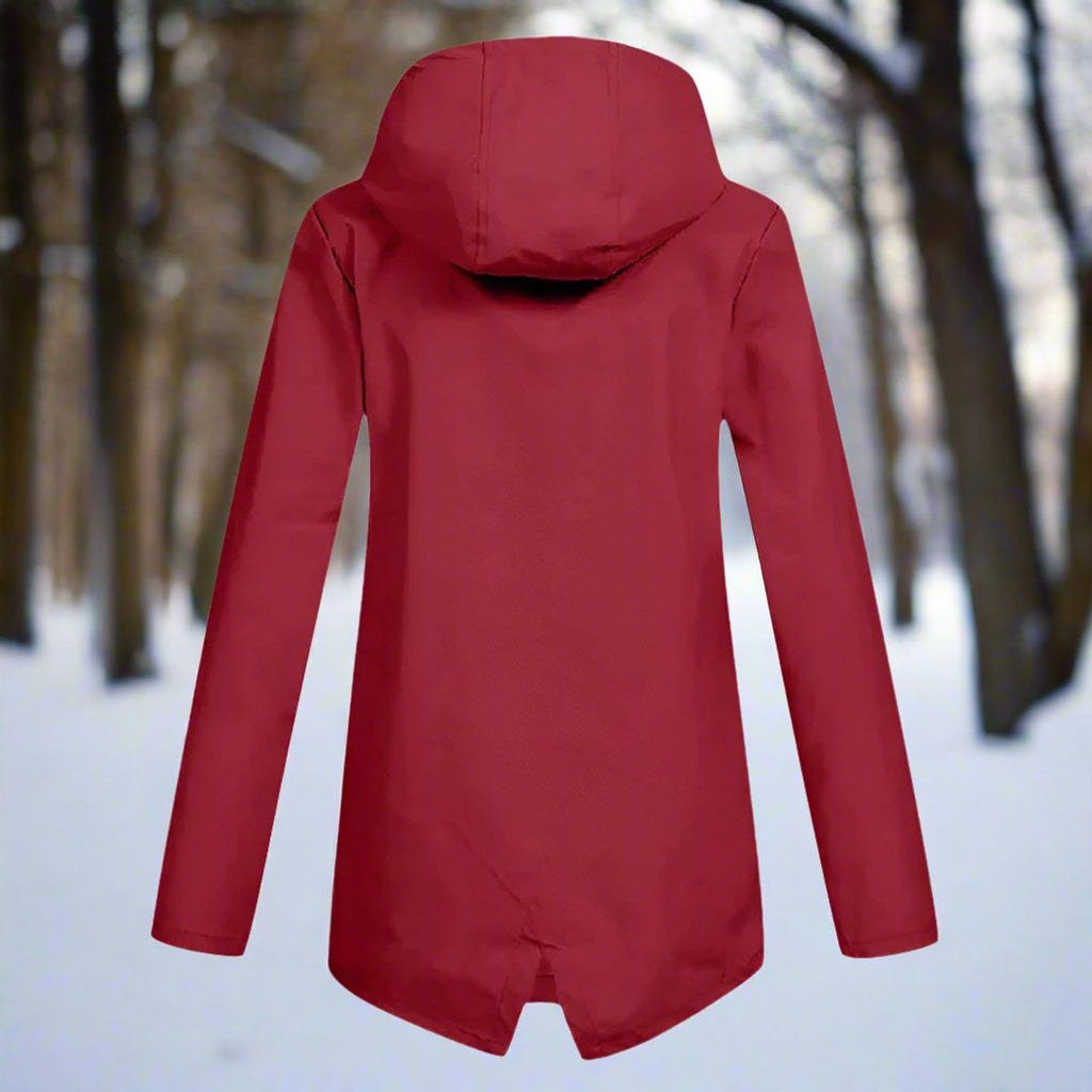 Women's Waterproof Longline Rain Jacket