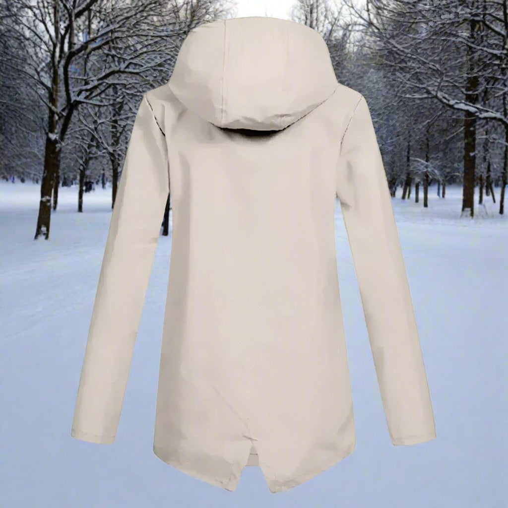 Women's Waterproof Longline Rain Jacket