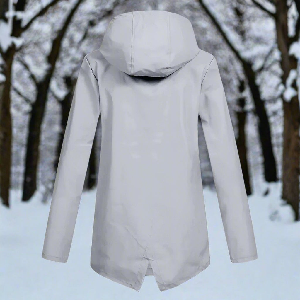 Women's Waterproof Longline Rain Jacket