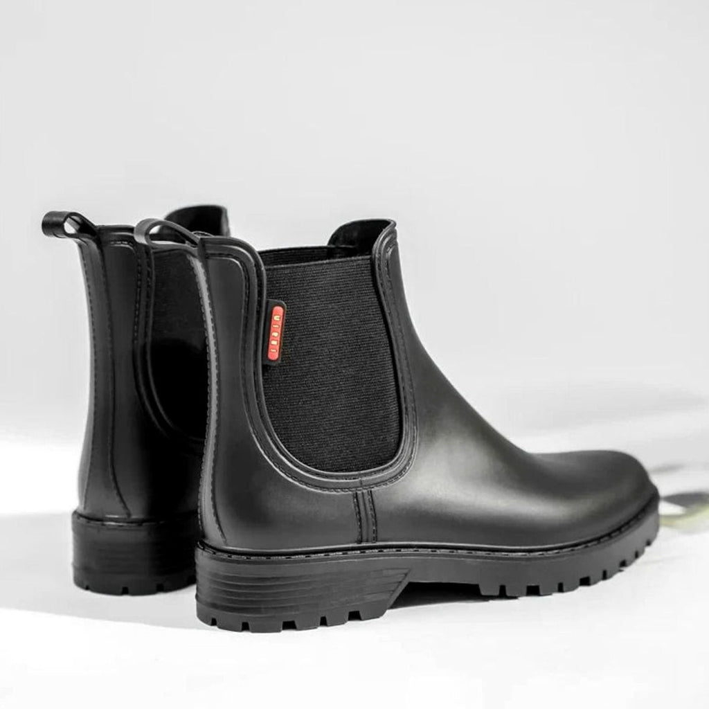 Women's Insulated Waterproof Rubber Chelsea Boots
