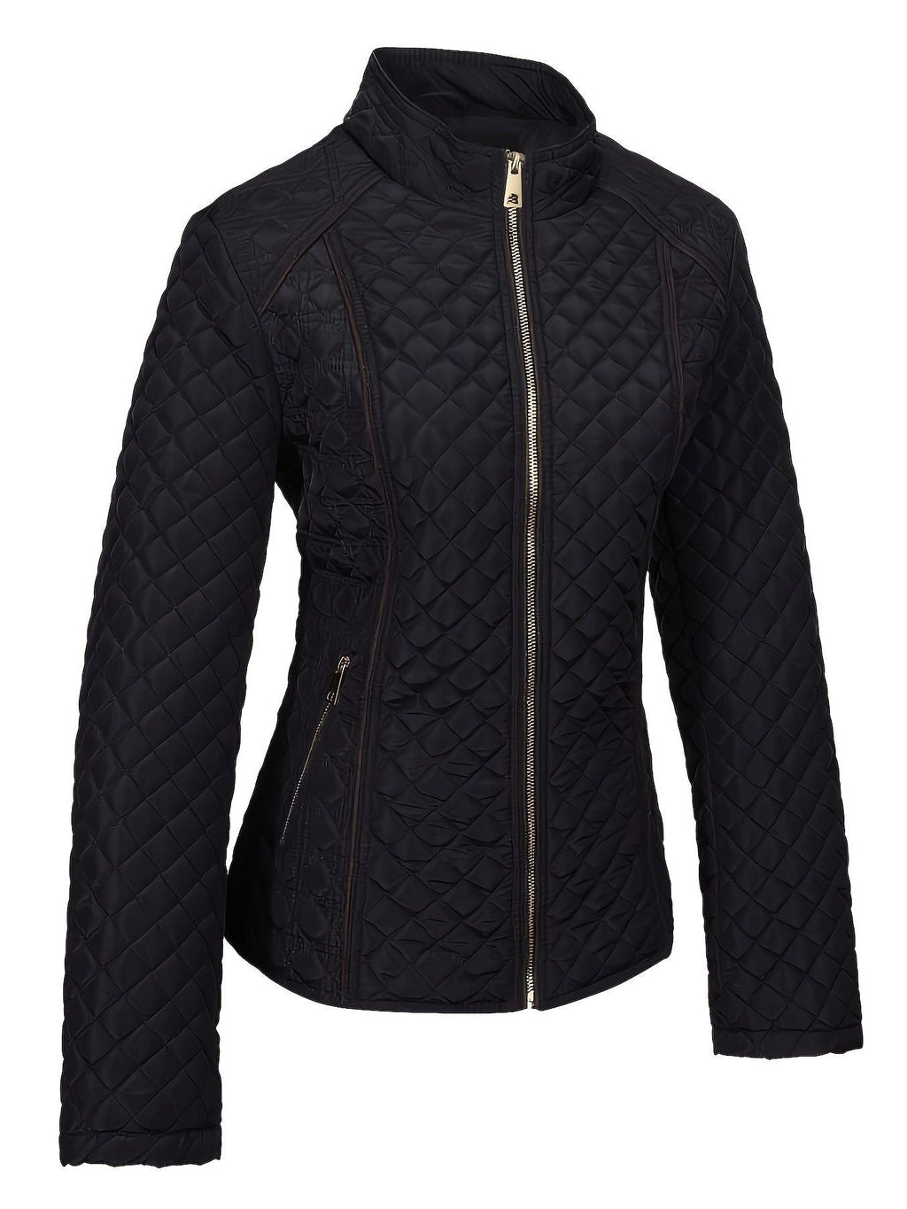 Women's Quilted Stand Collar Jacket