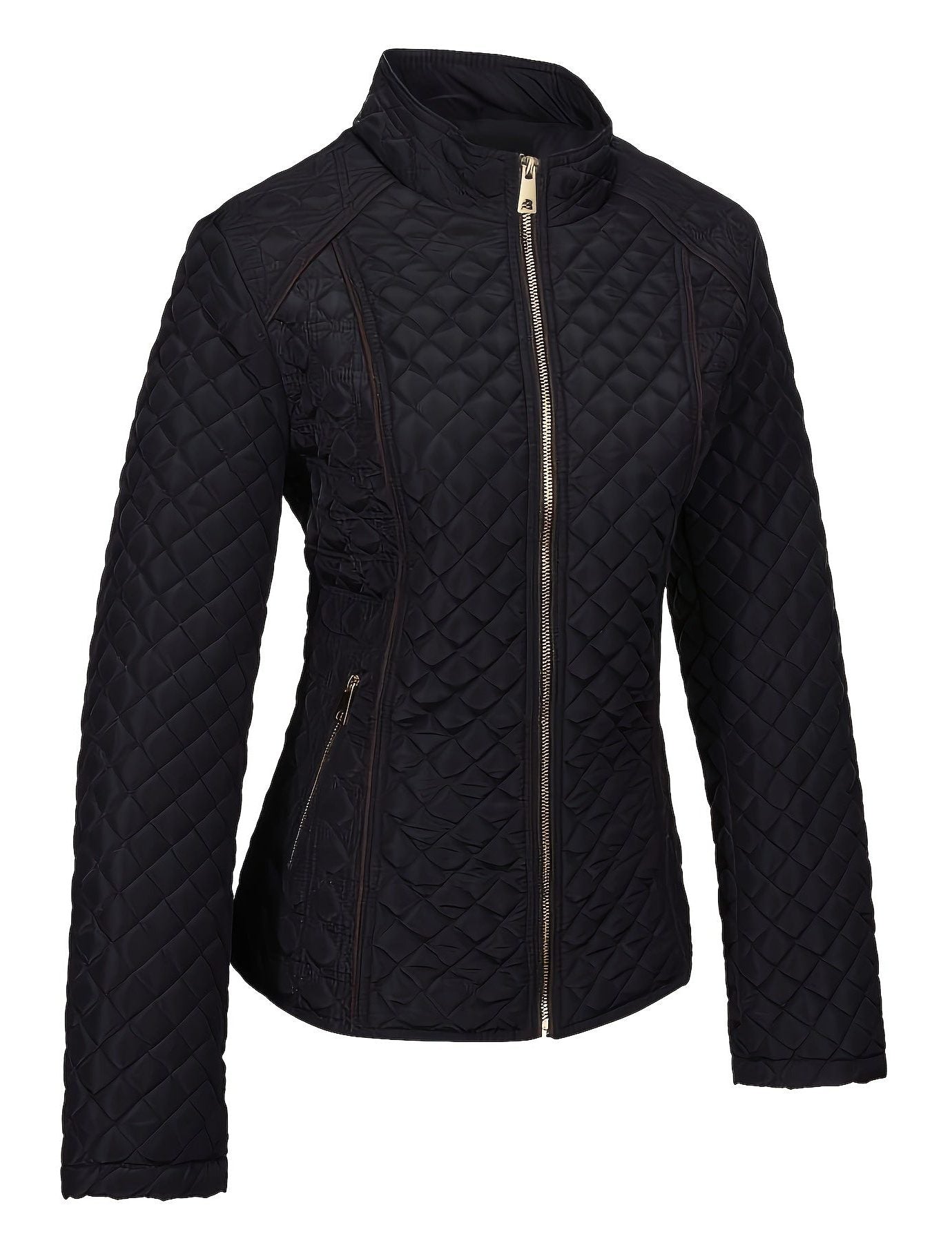 Women's Quilted Stand Collar Jacket