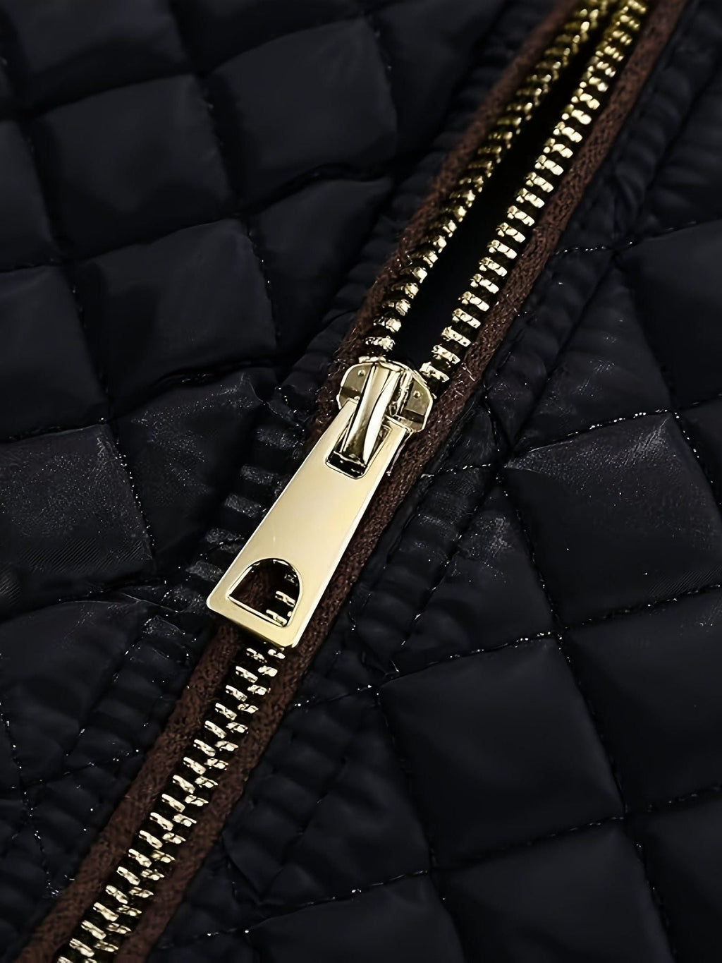 Women's Quilted Stand Collar Jacket